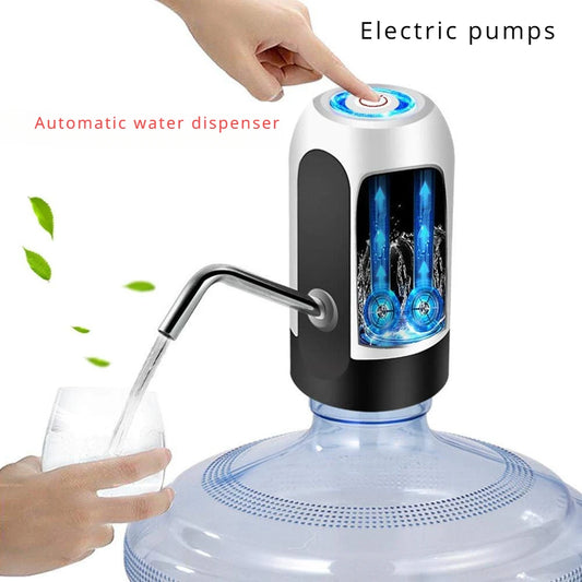 Portable Electric Water Dispenser Pump – USB Rechargeable for 5-Gallon Bottles