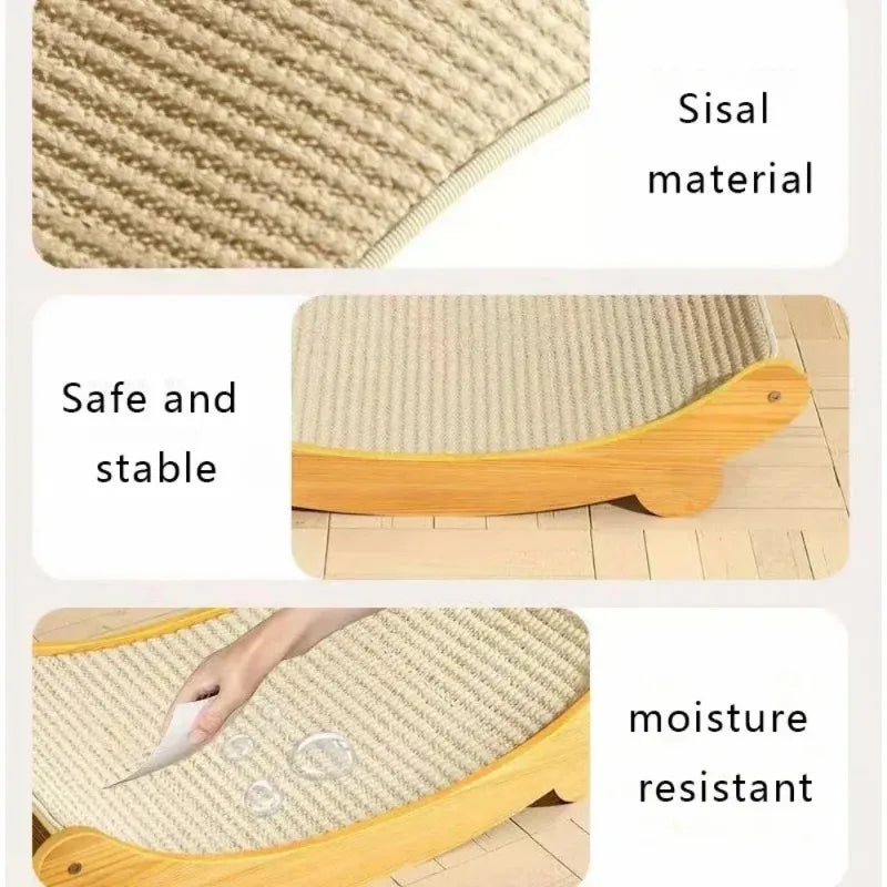 2024 New Cat Scratching Pads – Detachable Wear-Resistant Cat Scratch Board & Sleeping Bed