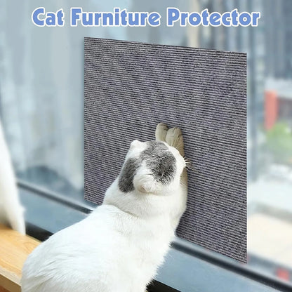Anti-Cat Scratch Mat – Trimmable Self-Adhesive Carpet for Furniture & Sofa Protection