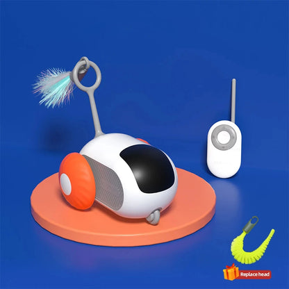 Smart Cat Toy – 2 Modes Automatic & Remote Controlled Toy Car for Cats & Dogs