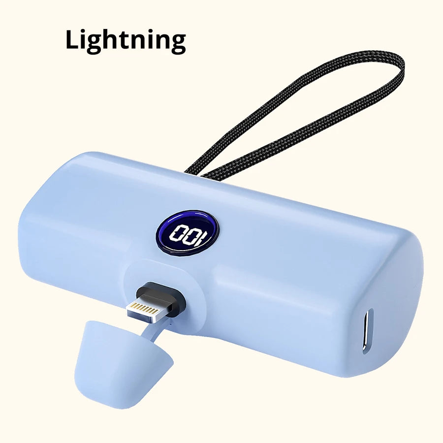 Portable Fast-Charging Power Bank – Stay Powered Anytime, Anywhere