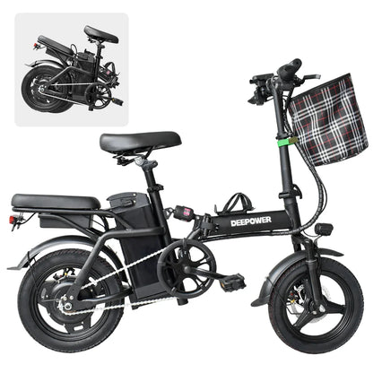 600W Folding Electric Bike – Power, Speed & Portability for Every Ride