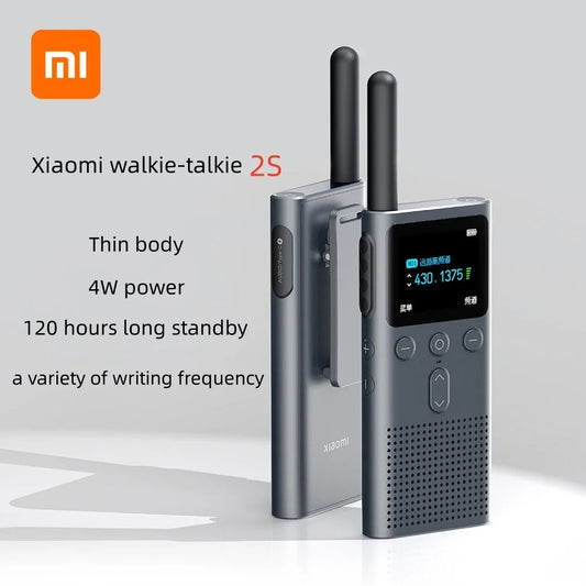 XIAOMI Walkie Talkie 2S – Long-Range, Dual-Mode Communication for Outdoor Adventures