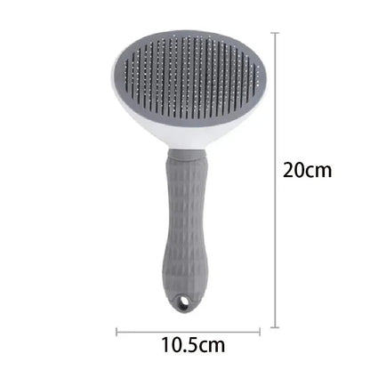 One-Click Hair Removal Pet Comb – Automatic Cat & Dog Hair Removal Brush