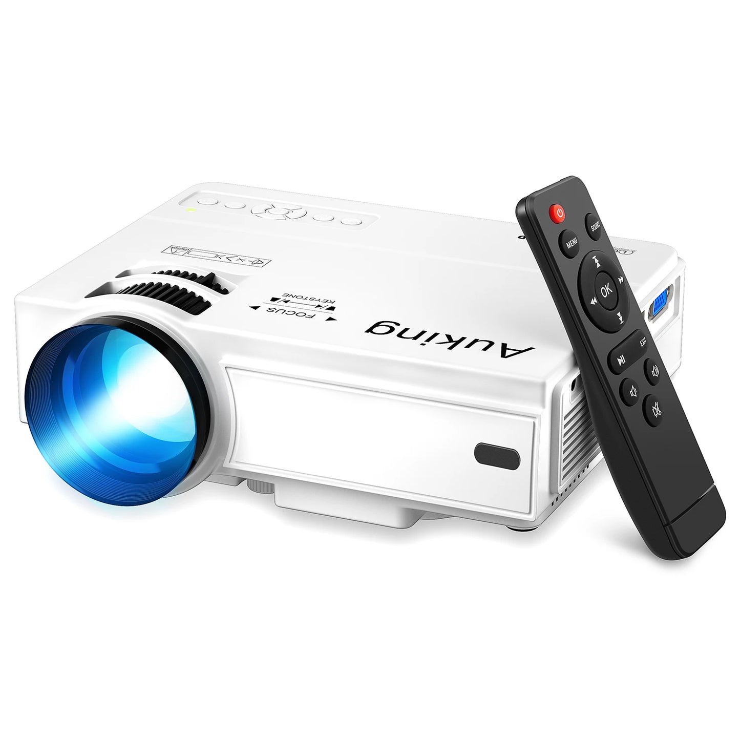 Auking Mini Projector – 1080P Full HD Home Theater Projector