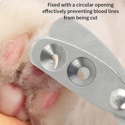 Professional Cat Nail Clippers – Stainless Steel Pet Nail Grooming Clippers for Cats & Dogs