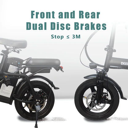 600W Folding Electric Bike – Power, Speed & Portability for Every Ride