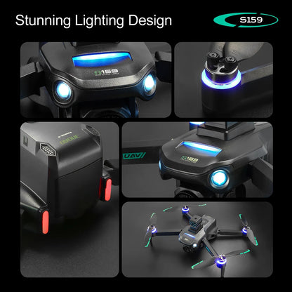 S159 GPS Drone – 8K HD Camera FPV Quadcopter with Obstacle Avoidance & 5G Image Transfer