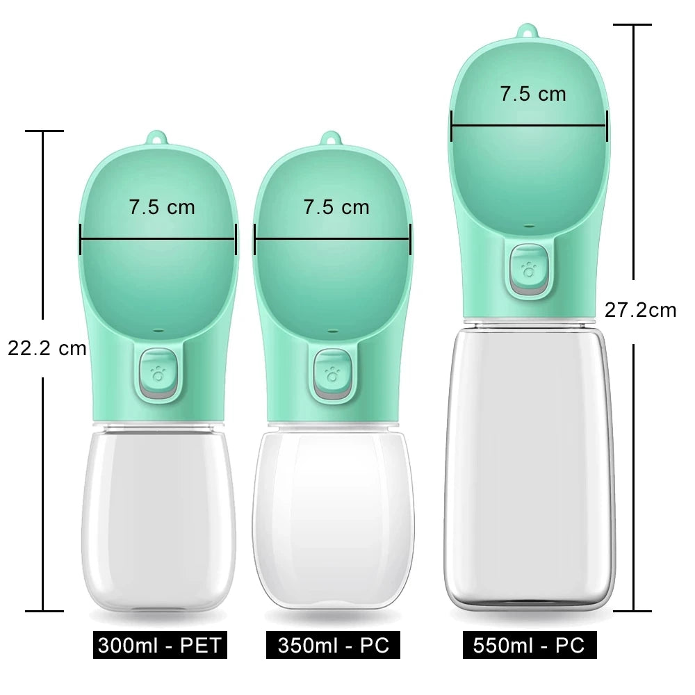 Portable Dog Water Bottle – Leakproof Drinking Bottle for Small & Large Dogs