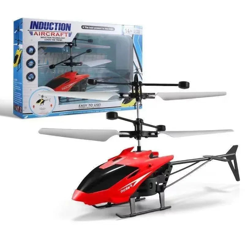 Mini RC Drone – Induction Hovering, Rechargeable & Fall-Resistant Toy