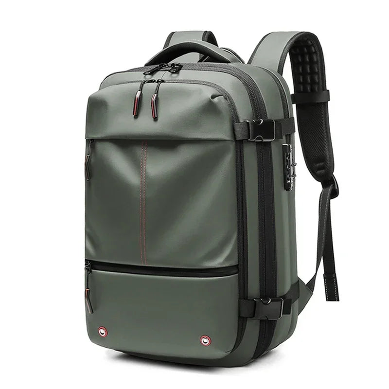 Men’s Travel Backpack – 17” Laptop Backpack with Vacuum Compression & Large Capacity