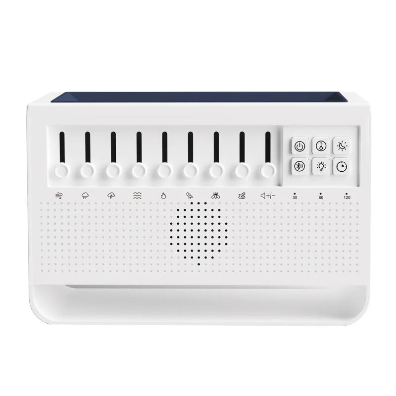White Noise 3-in-1 Bluetooth Speaker – Sleep Aid, Night Light, & Humidifier All-in-One