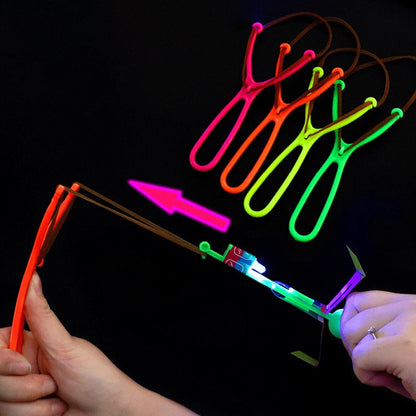 Amazing Light Toy Arrow – LED Glow-in-the-Dark Rocket Helicopter Flying Toy