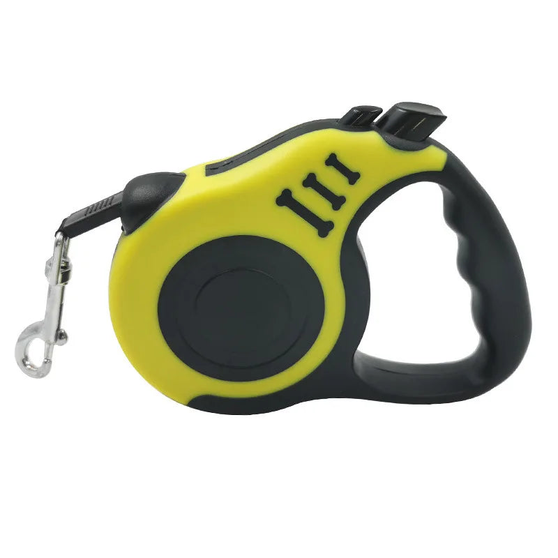 3/5 Meters Retractable Dog Leash – Automatic Flexible Traction Rope for Small, Medium, and Large Dogs