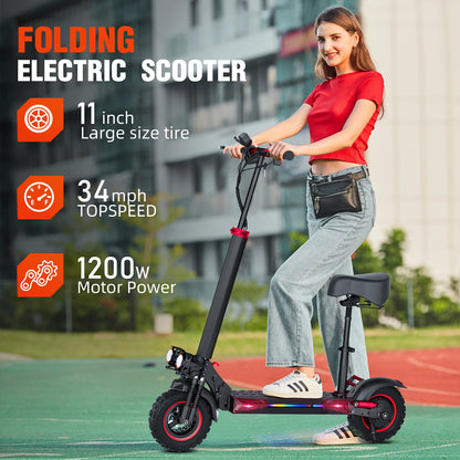 E-Scooter J11MAX – Powerful, Foldable, and Waterproof Electric Scooter